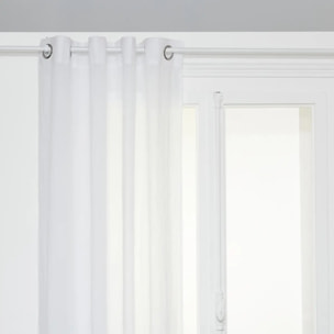 Voilage "Paxta" 135x240cm blanc