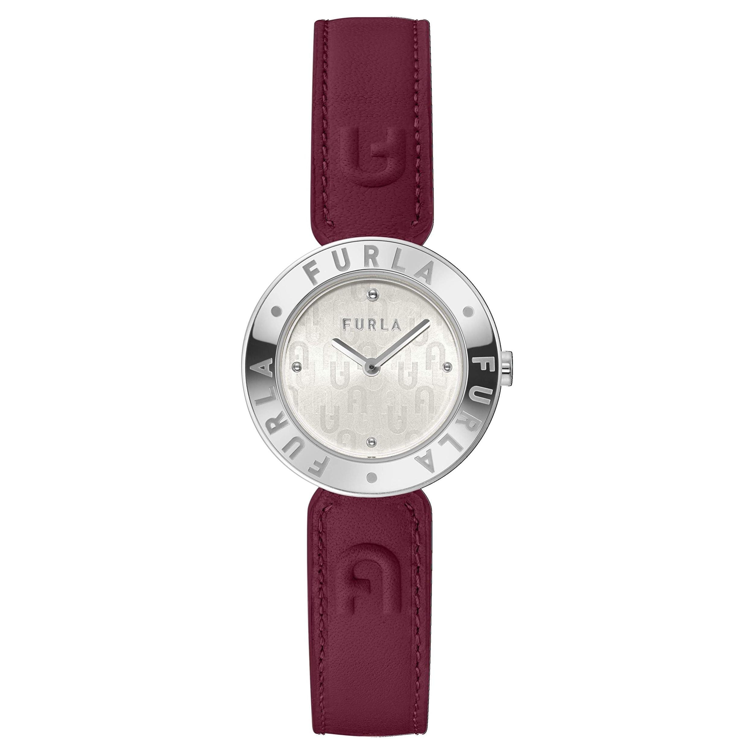 Orologio Furla ESSENTIAL Vera Pelle Rosso