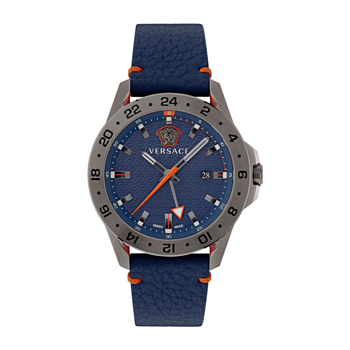 Reloj Versace VE2W00222 Hombre Analogico Cuarzo con Correa de Cuero