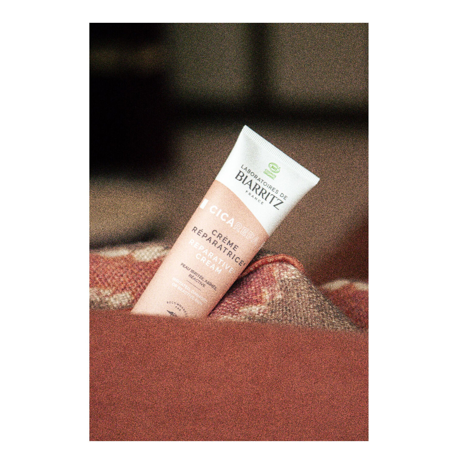 Cicarepa - Crème Réparatrice pour Peau Irritée, Abimée et Réactive Bio