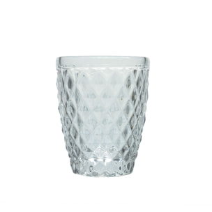 Strass transparente - Lote de 6 vasos de 22 cl