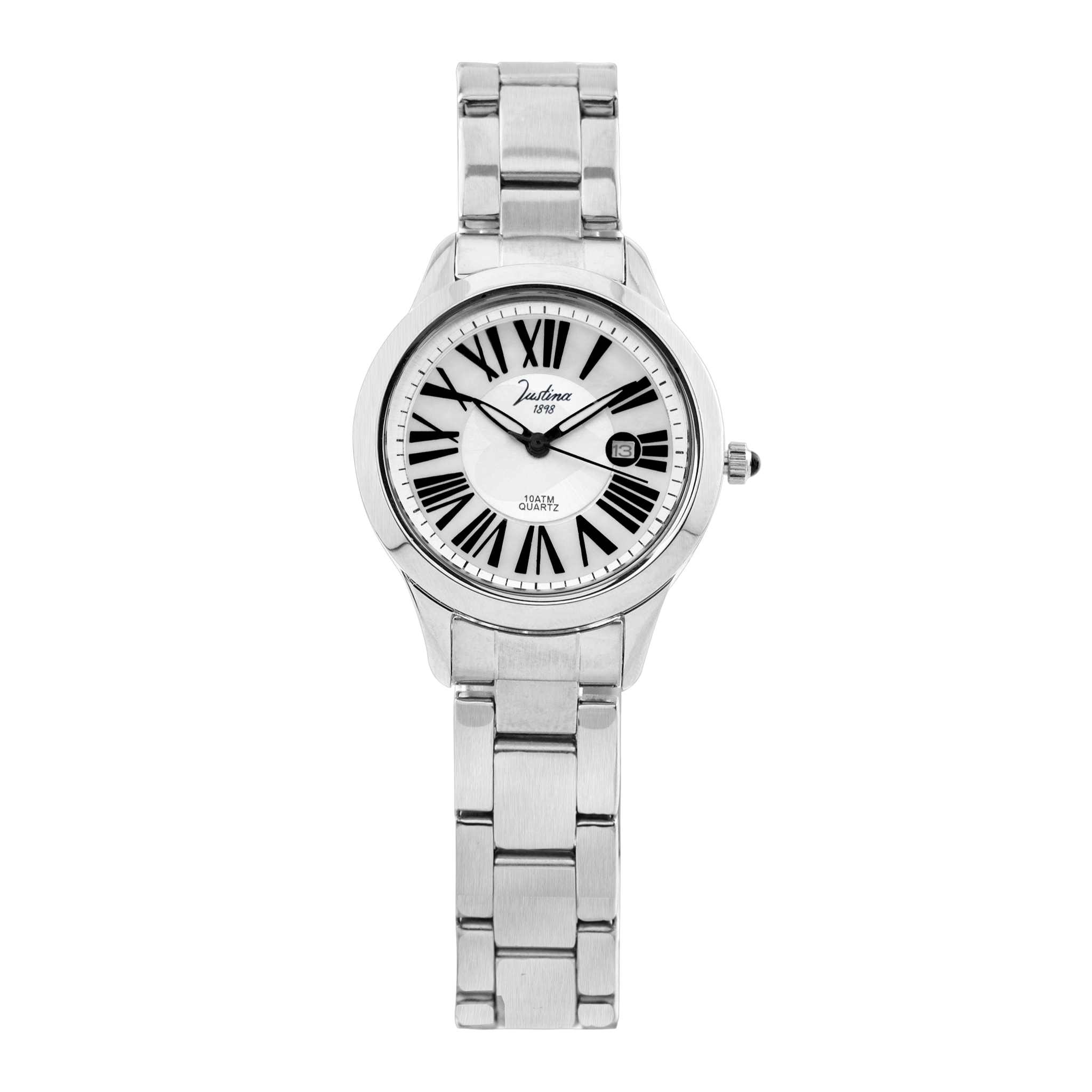 Reloj Justina 21819-2 Mujer Analogico Cuarzo con Correa de Acero inoxidable