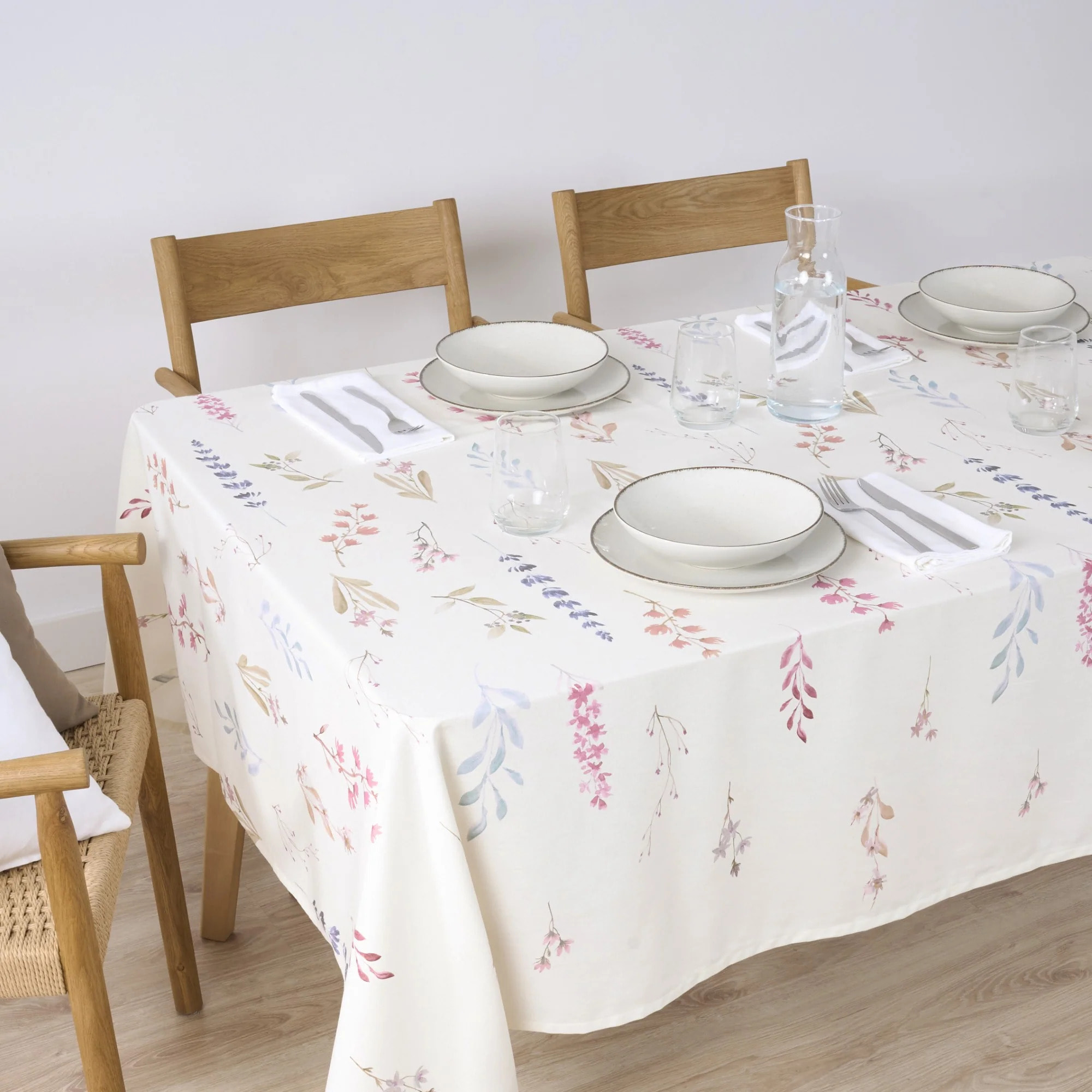 Nappe anti-taches 100 % coton positionnel 1