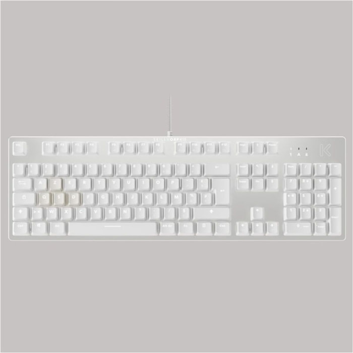 Clavier gamer SKILLKORP K15 BLANC