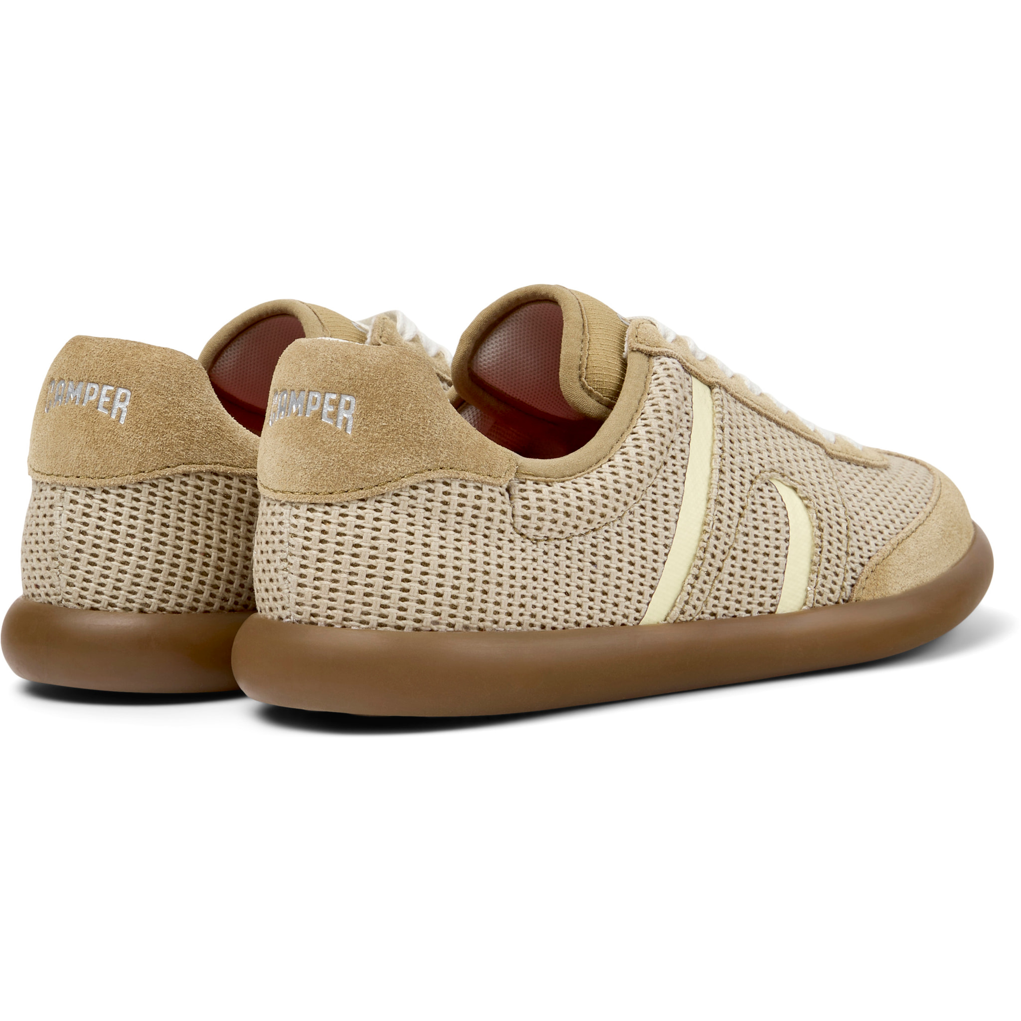Zapatillas - CAMPER Pelotas Soller - Marron - Textil natural