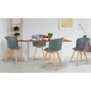 Chaises Lara - Gris
