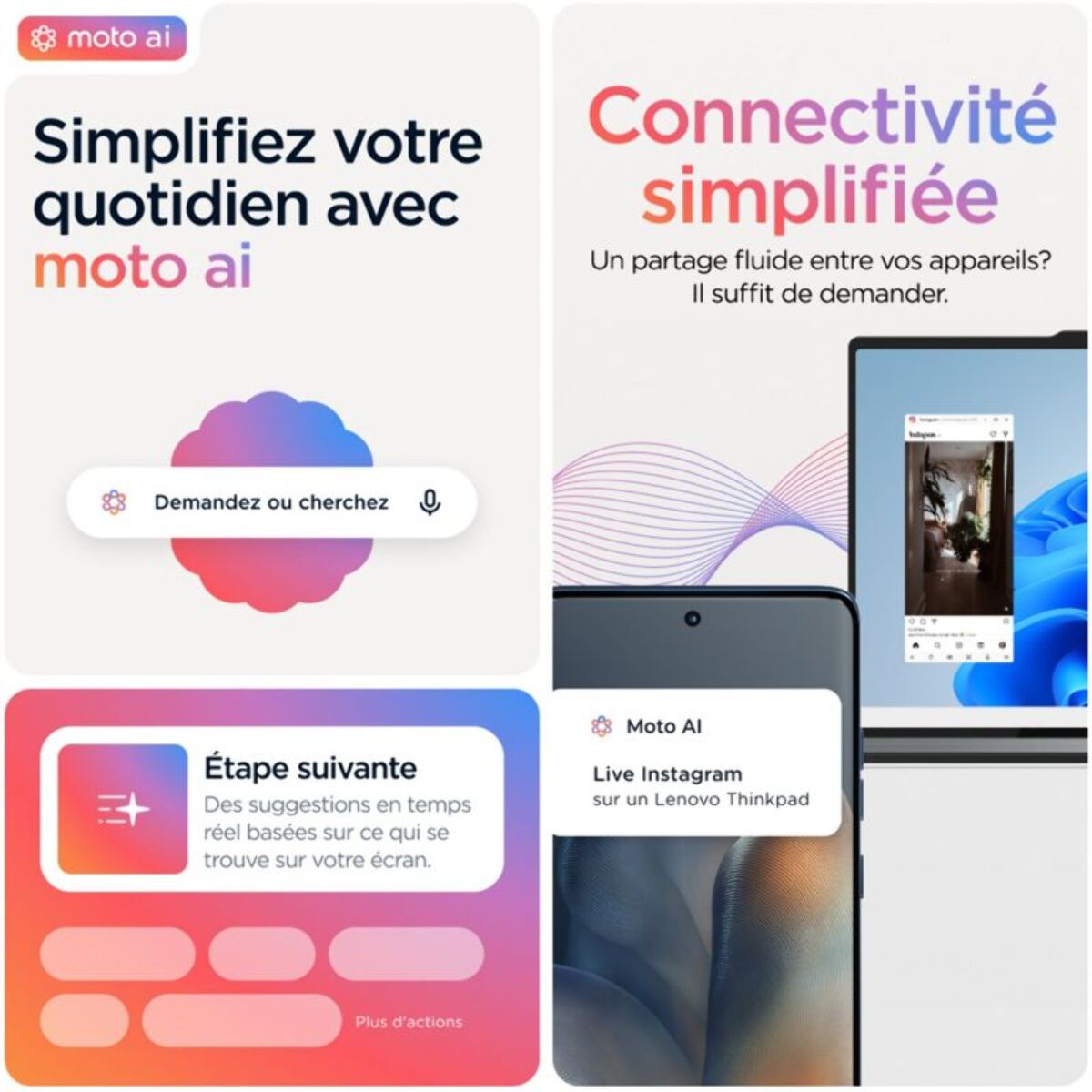 Smartphone MOTOROLA Edge 60 Bleu Marine 512Go 5G