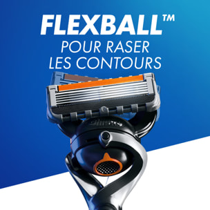 Rasoir Gillette Proglide Flexball - 1 Manche, 1 Recharge De Lames