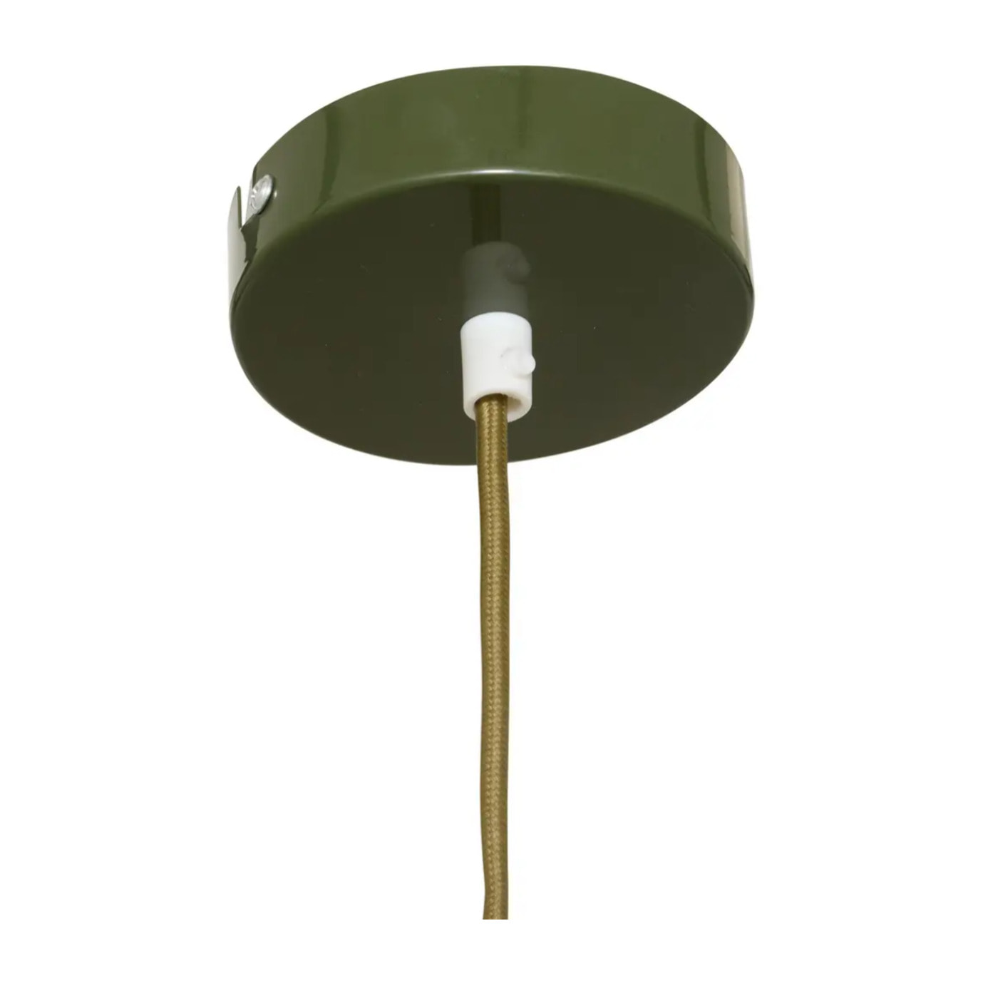 Suspension Lito ronde D.22cm vert kaki