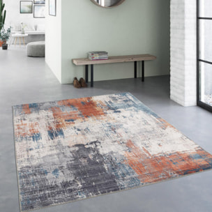 Tapis salon et chambre tissé motif abstrait VOKU