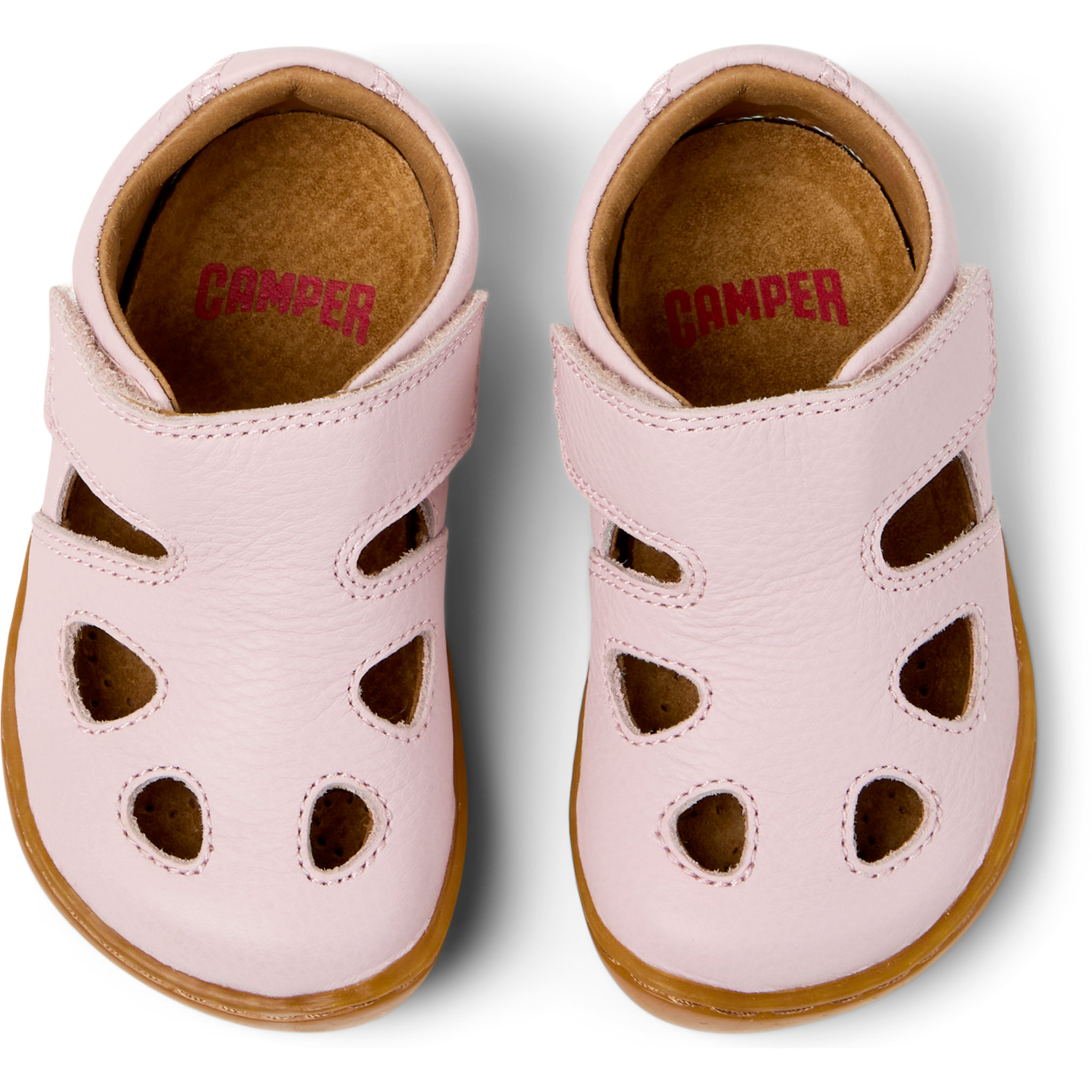 Bailarinas - CAMPER Peu Cami - Rosa - Cuero liso