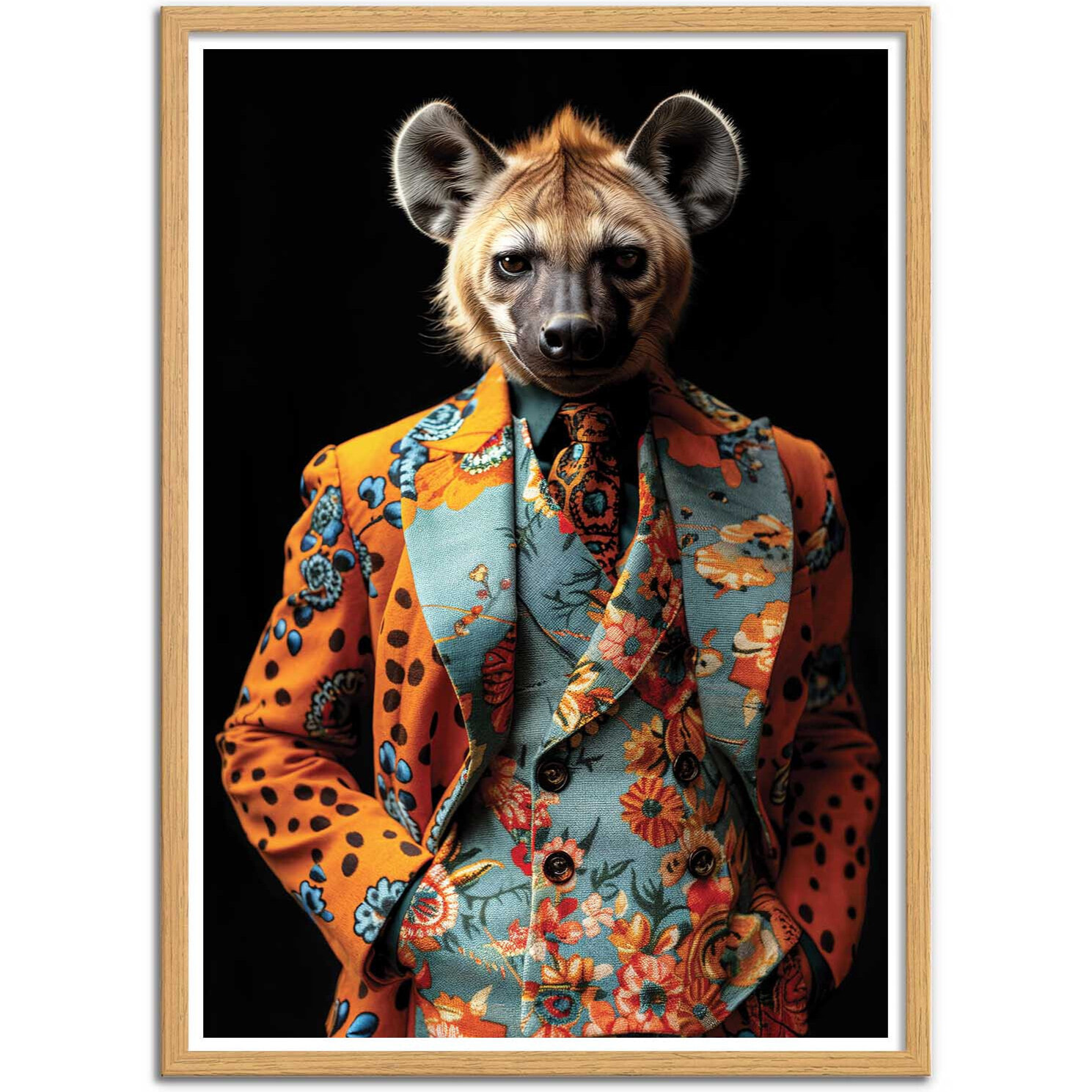 Affiche - Hyena Wild Suits - Philippe Hugonnard