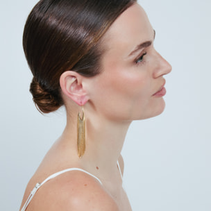 Pendientes acabado en oro amarillo de 18k