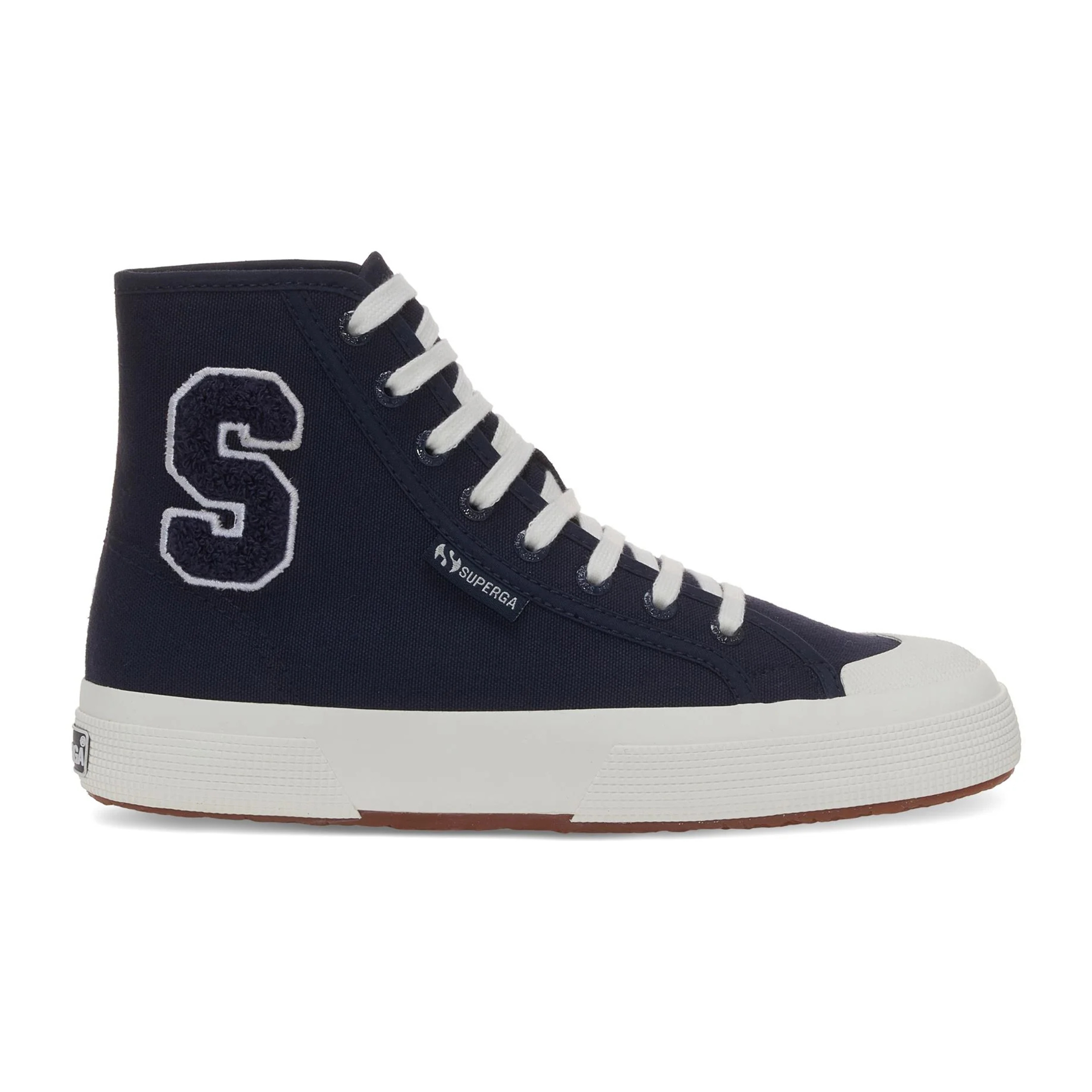 Le Superga Uomo/Donna Blu 2295 COTTON TERRY PATCH