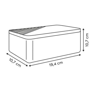 Boîte à sucre 1,3L creme