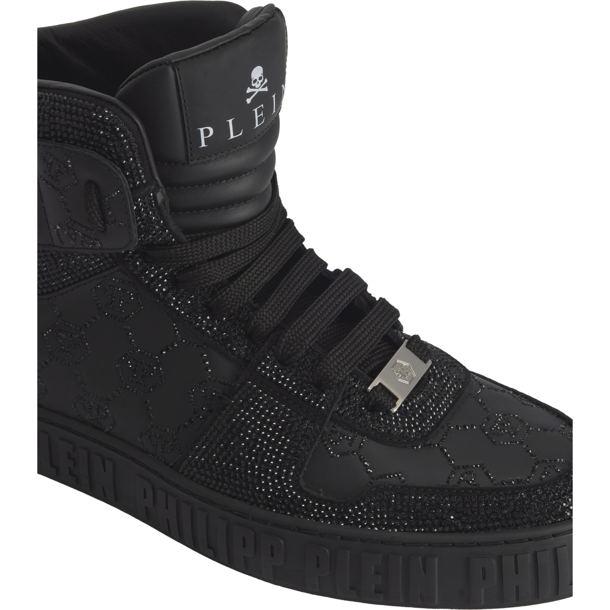 PHILIPP PLEIN Scarpe da ginnastica alte MONOGRAM