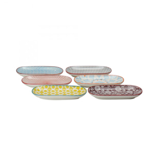 Lot de 6 coupelles design 1, SABAE