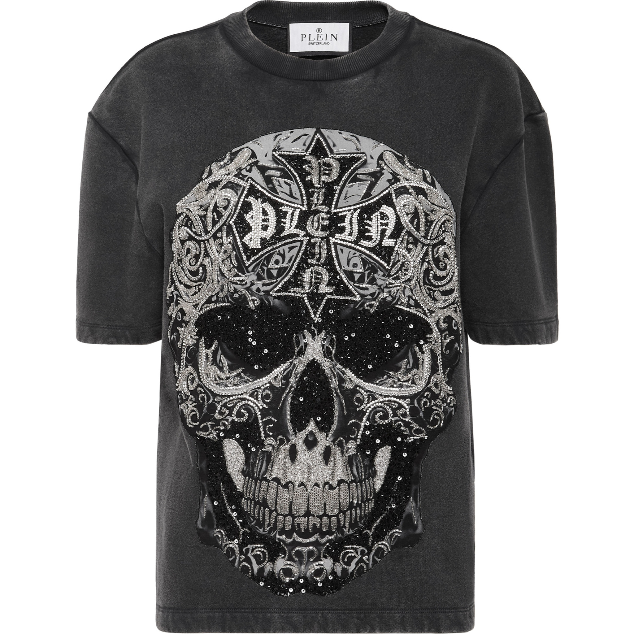 PHILIPP PLEIN Maglietta Uomo Fit SKULL
