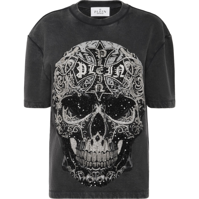 PHILIPP PLEIN Maglietta Uomo Fit SKULL