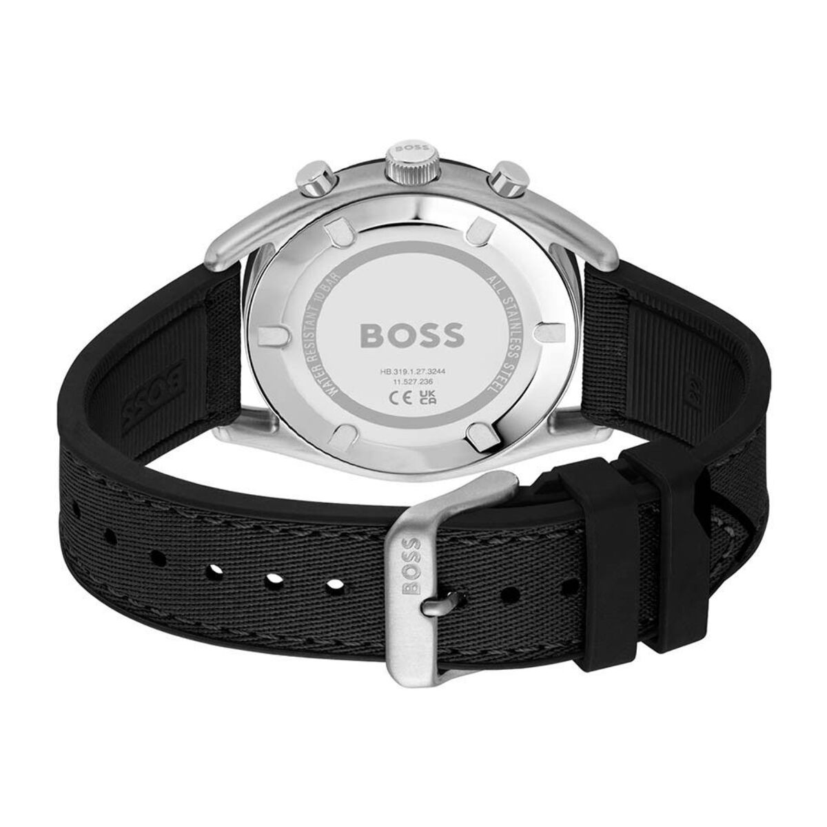 Reloj Boss 1514091 Hombre Analogico Cuarzo con Correa de Silicona