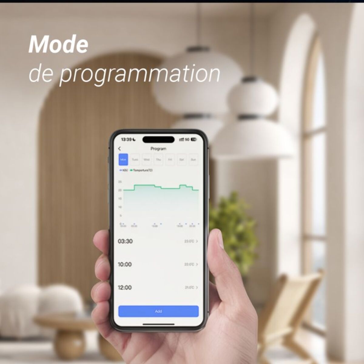 Thermostat connecté EZVIZ T56 thermostat intelligent