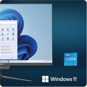 Ordinateur tout-en-un THOMSON A27I51216BK512C 27" Intel Core i5-12450H 16 Go RAM LPDDR4 SSD 512 Go
