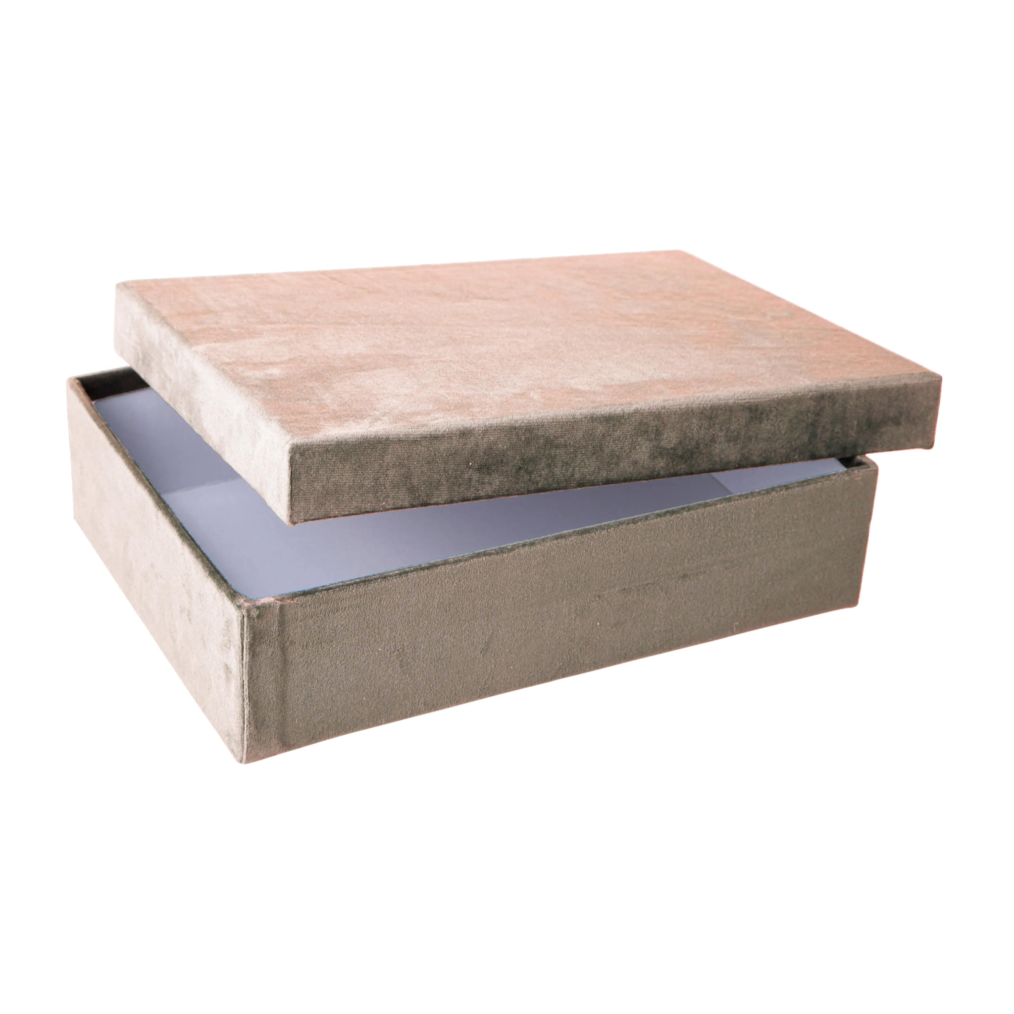 Scatola rett.velluto - Pezzi 2 - 30xH7,5x21,5cm - Bianchi Dino SpA