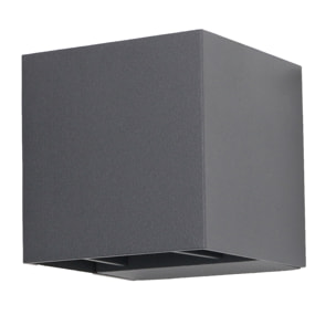 Forlight REX Aplique Exterior LED con Haz de Luz Modulable IP54 5,2W 3000K 244Lm Gris Urbano