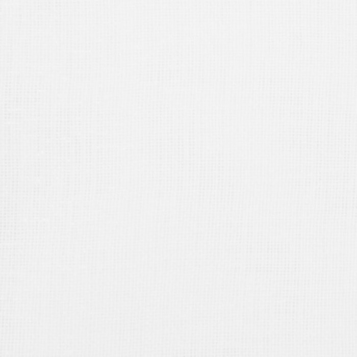 Voilage étamine tamisant 140 x 240 cm Atmosphera - Blanc