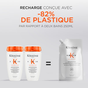 Nutritive - Recharge Shampoing riche haute nutrition pour cheveux très secs 500ml