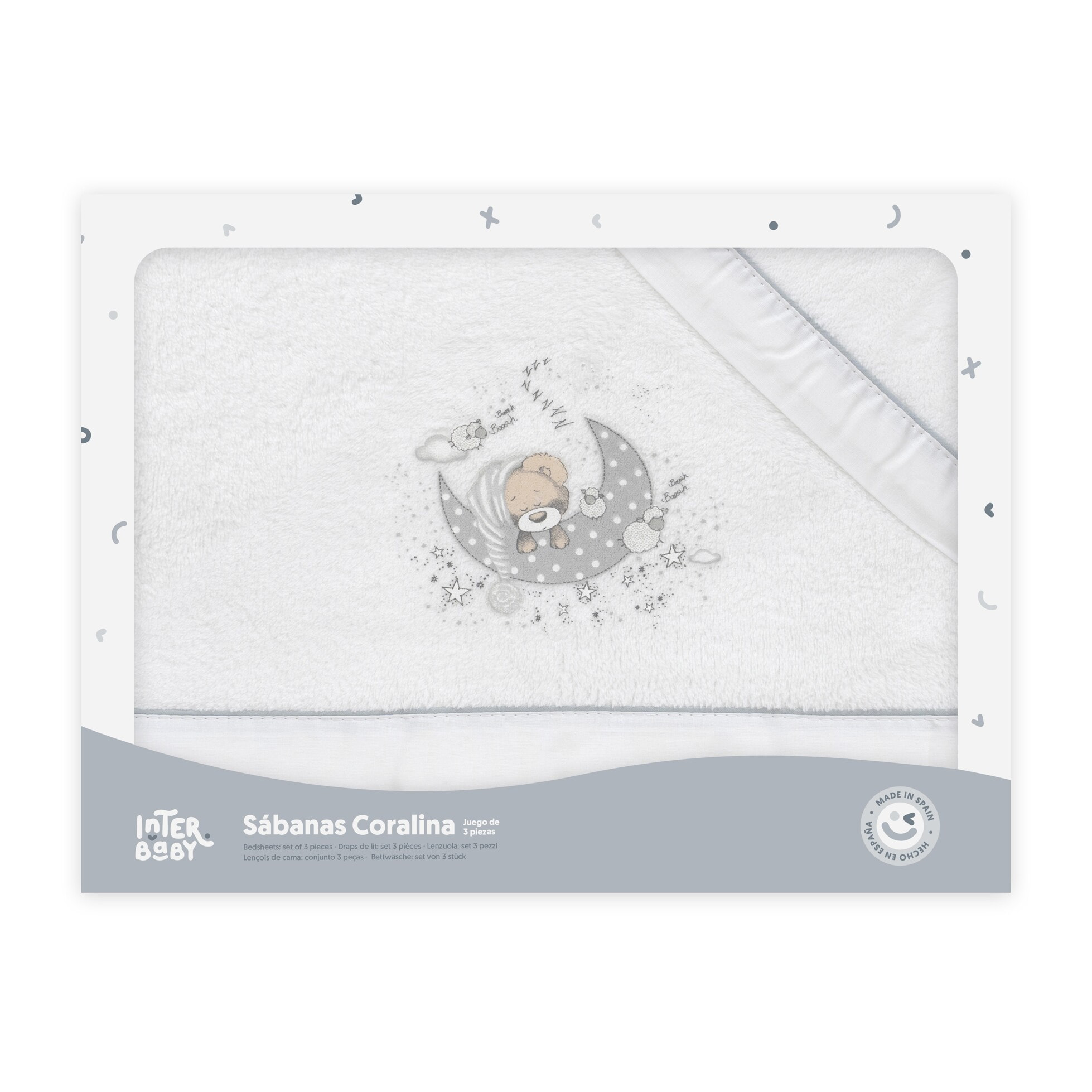 Triptico Coche Coralina Mod New Sleeping Bco/Gris
