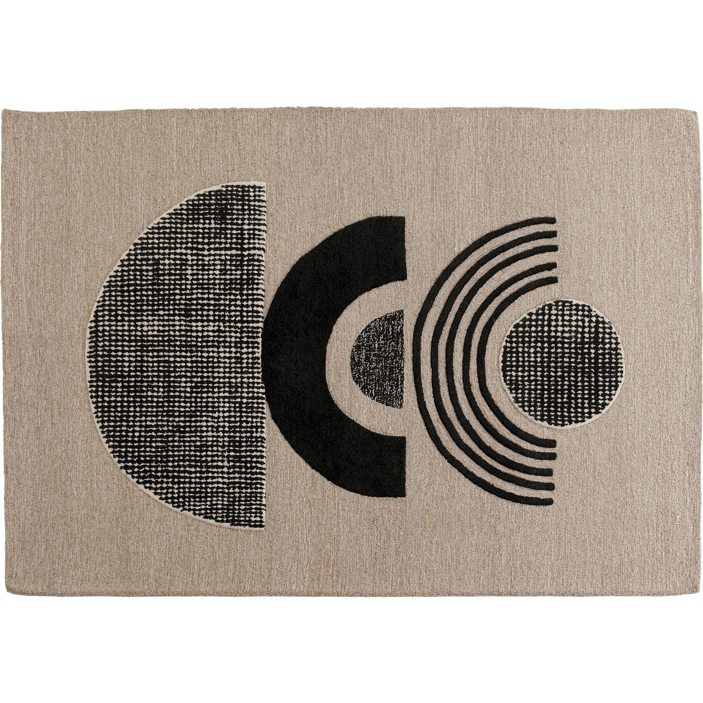 Tapis lunes 240x170cm Kare Design