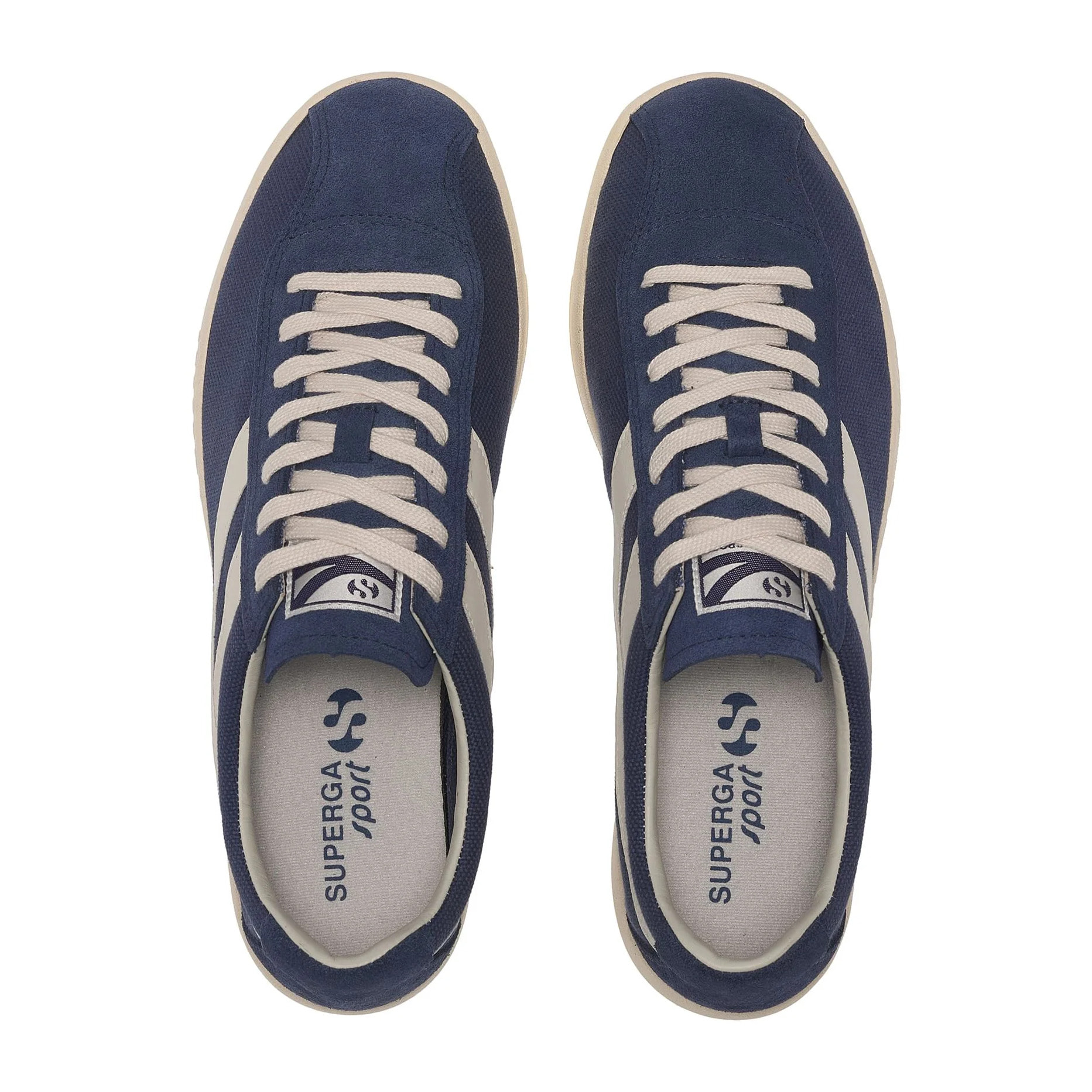 Superga - Zapatillas Unisex Blanco - 1960 CAPRI COTTON HAIRYSUEDE