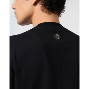 PHILIPP PLEIN Camiseta de cuello redondo y manga corta DRAGON