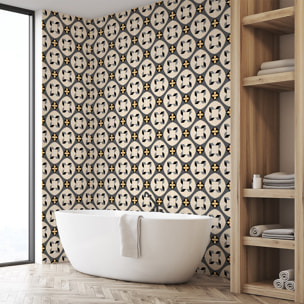 Stickers muraux - Sticker Mural Carrelage adhésif Cuisine Salle de Bain - 60 STICKERS CARRELAGES AZULEJOS CYRILIIA