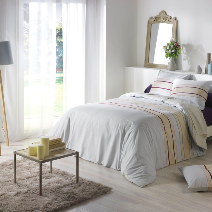 Parure Housse De Couette + 2 Taies Odaya