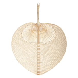 Eventail "Folk bambou 30x39cm