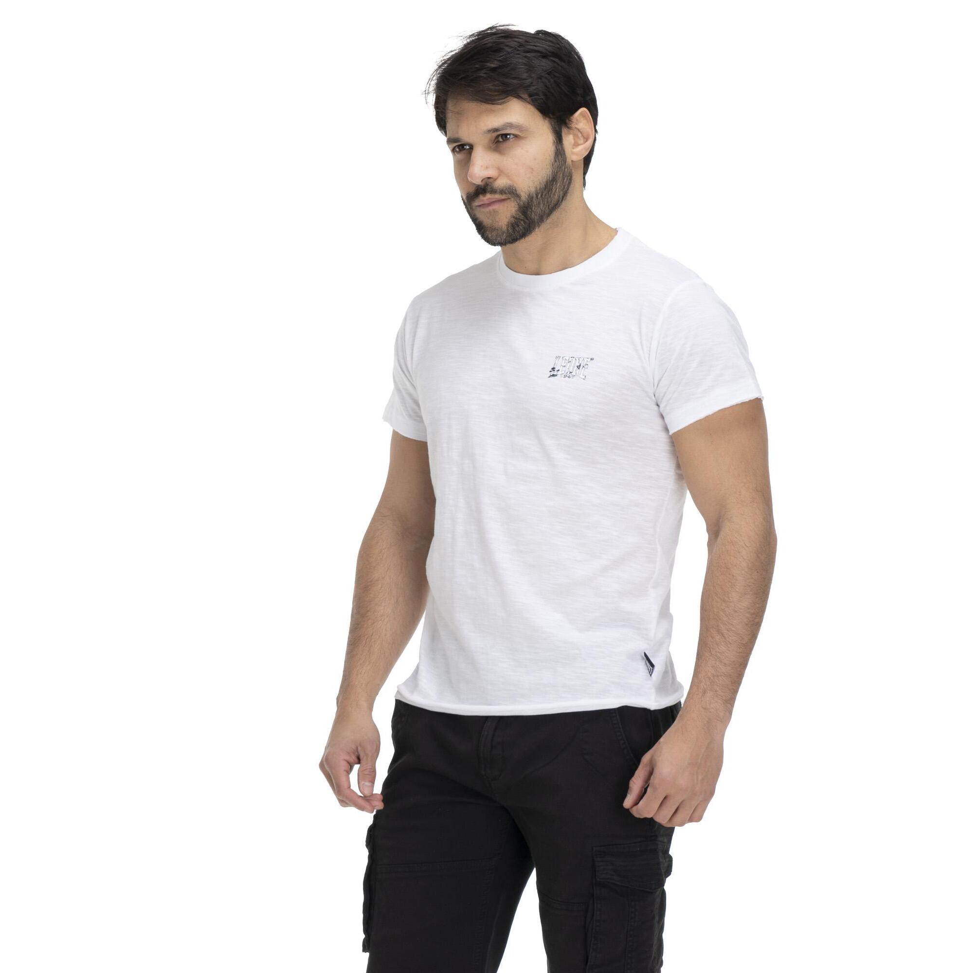 T-shirt da uomo effetto slavato Beach