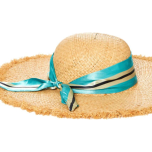 Pompea x Silvian Heach cappello in paglia