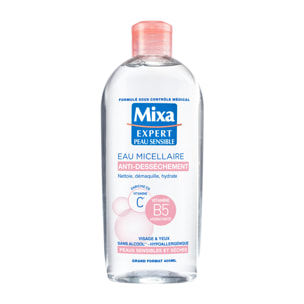 Lot de 6 - Mixa Eau Micellaire Physiologique Antidessechement 400ml