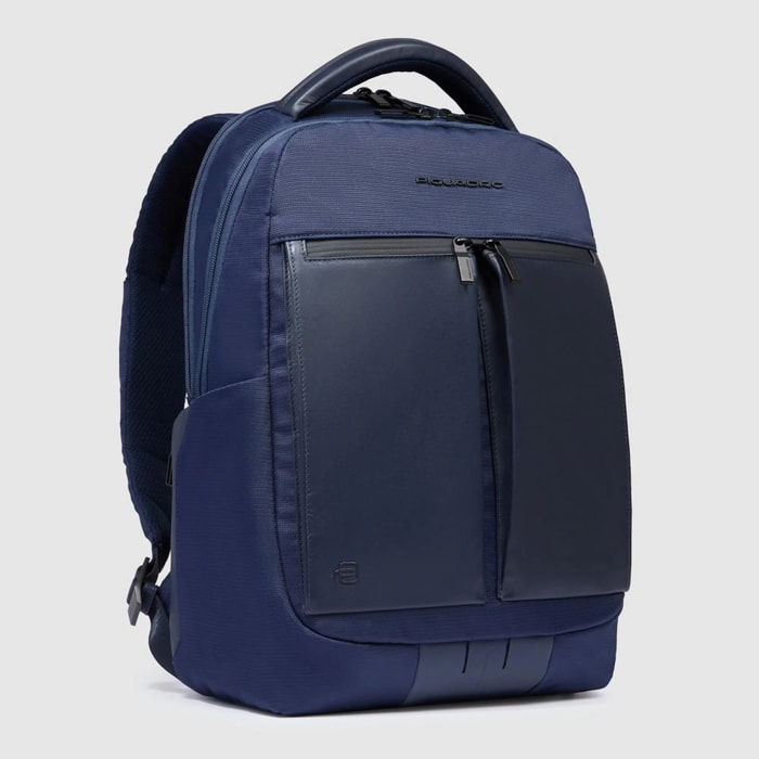 Piquadro Zaino porta pc 14 in tessuto riciclato