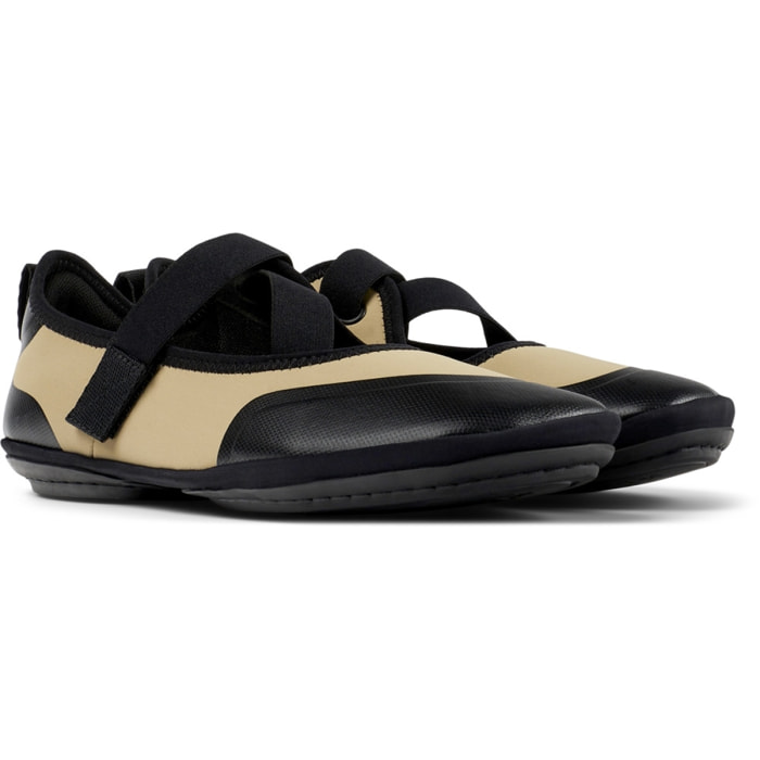 CAMPER Right Nina - Bailarinas Beige Mujer