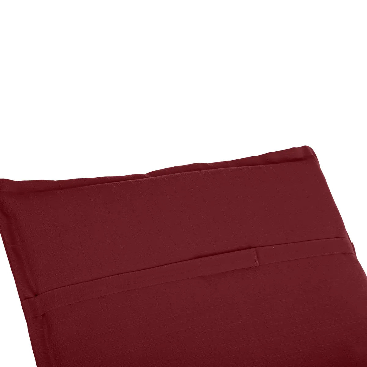 Coussin de transat "Korai" bordeaux 190x60cm en polyester