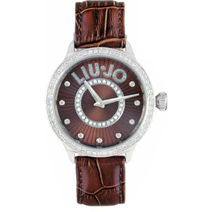 Orologio LIU JO Luxury BRILL Pelle Marrone