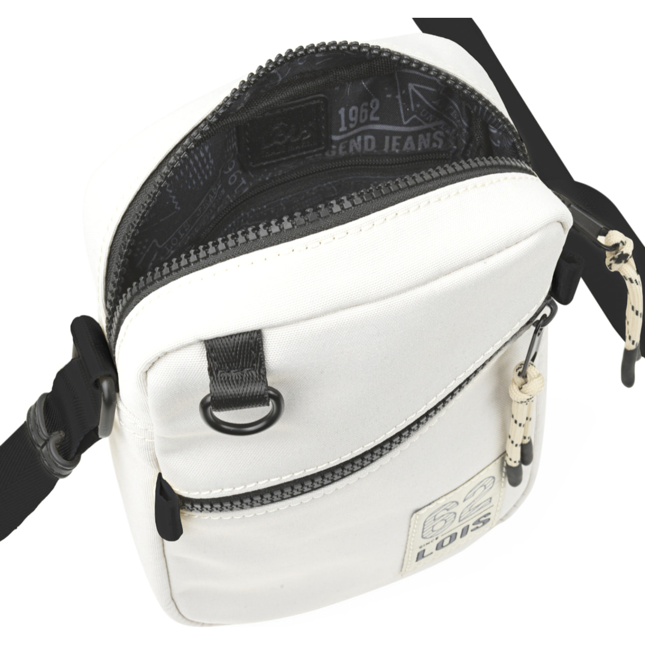 Bandolera Hombre Vegana Lois Cedar Crudo