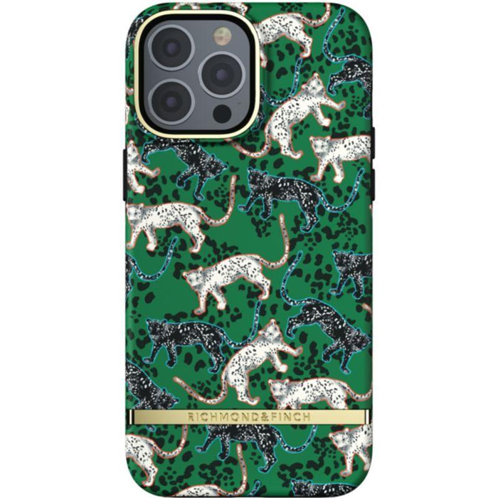 Coque RICHMOND & FINCH iPhone 13 Pro Max Leopard vert