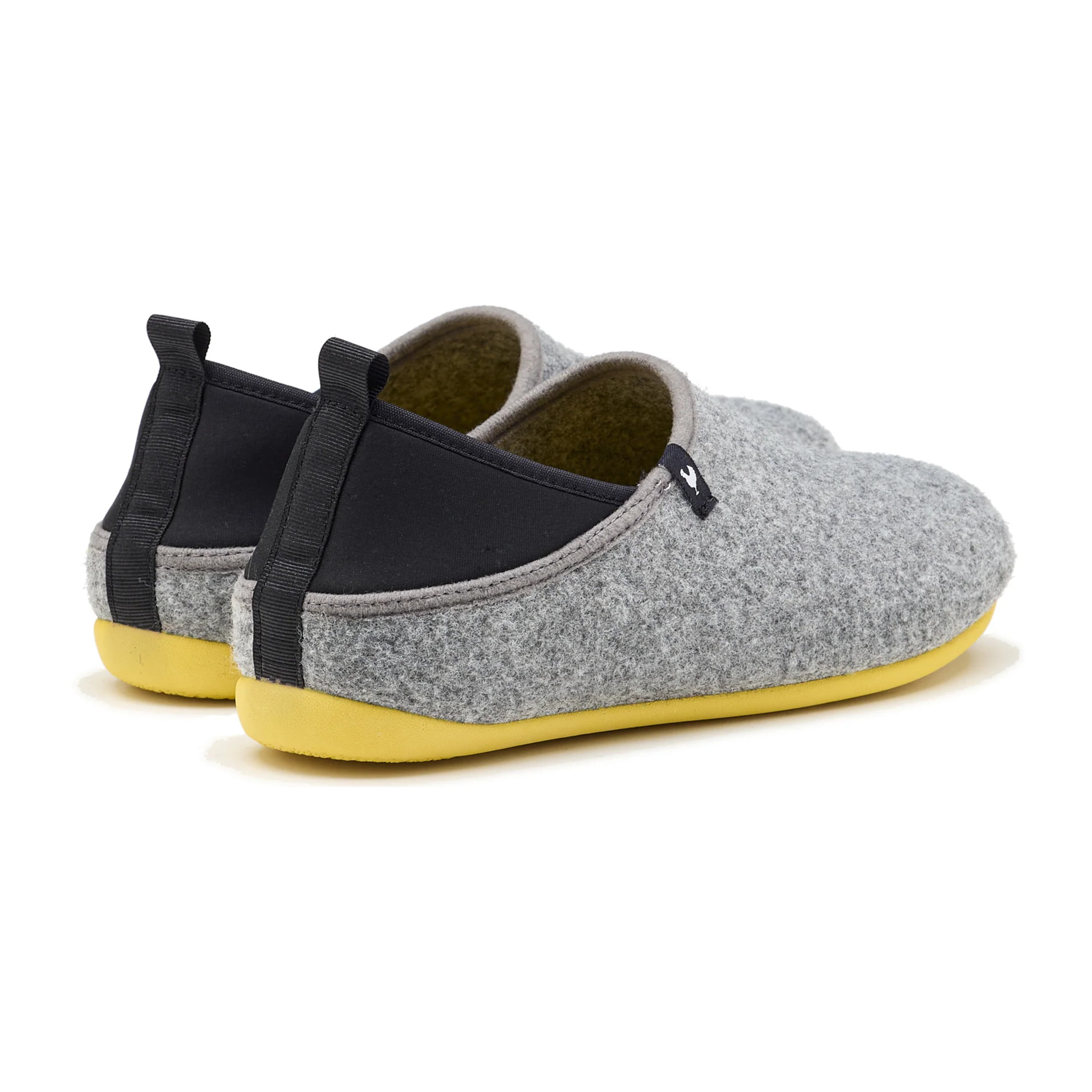 Zapatillas De Casa Lanna Dual Fit Man Gris & Amarillo