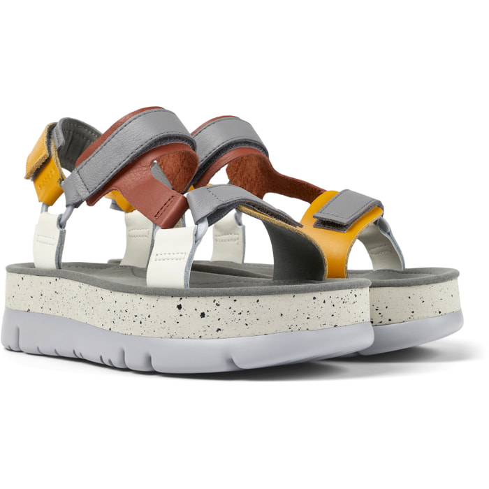 Sandalias - CAMPER Oruga Up - Multicolor - Cuero liso