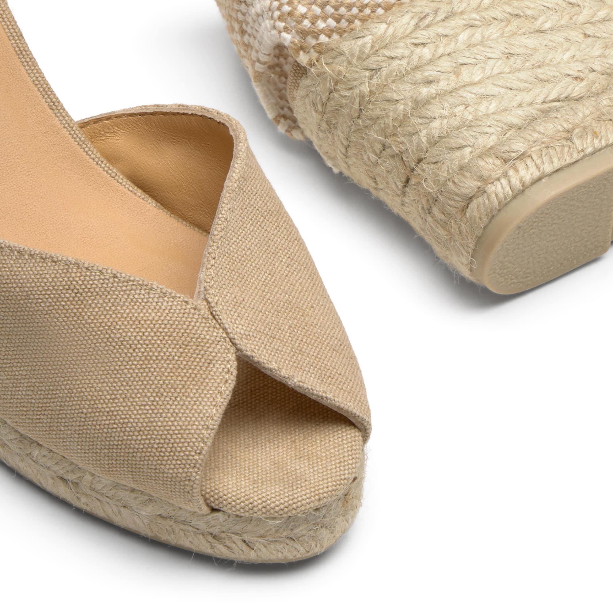 Alpargata cuña de yute 7cm
