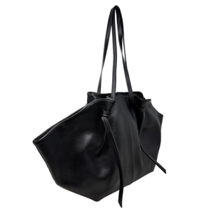 Borsa a Mano Shopper in Vera Pelle Dollaro Made in Italy